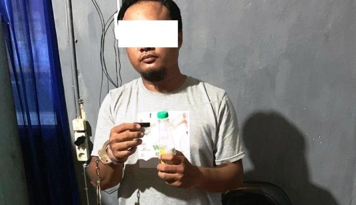 Warga Luwuk Utara Ditangkap Polisi, 13 Sachet Sabu Diamankan