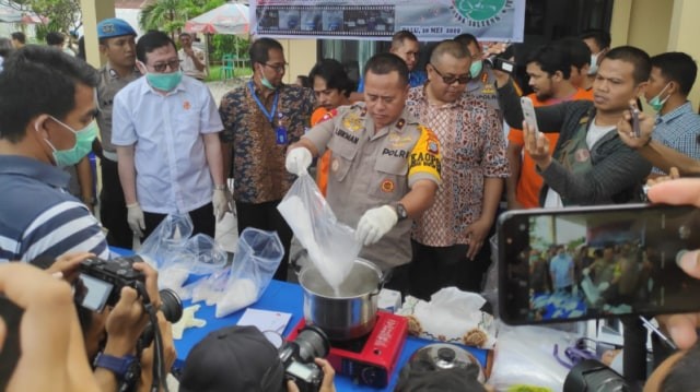 Bandar Sabu di Palu Ditangkap, Barang Bukti 2 Kilogram